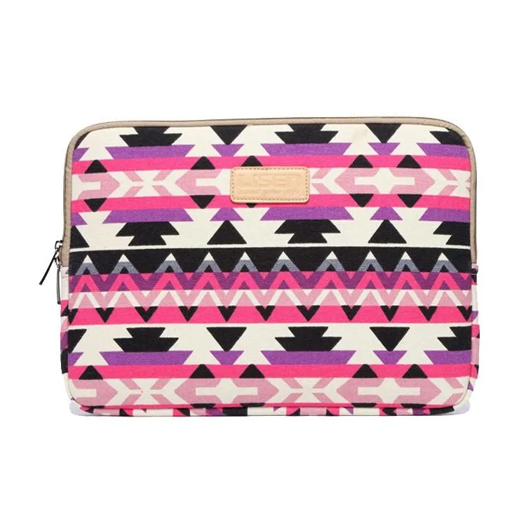 12 Inch Lingge Laptop Liner Bag - Pattern Design