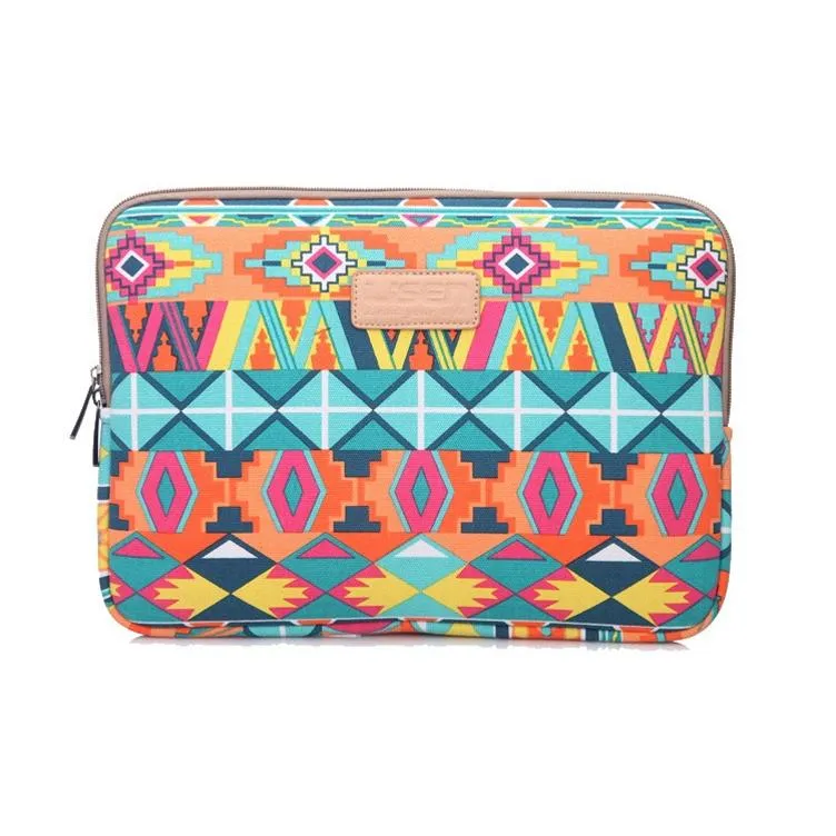 12 Inch Lingge Laptop Liner Bag - Pattern Design