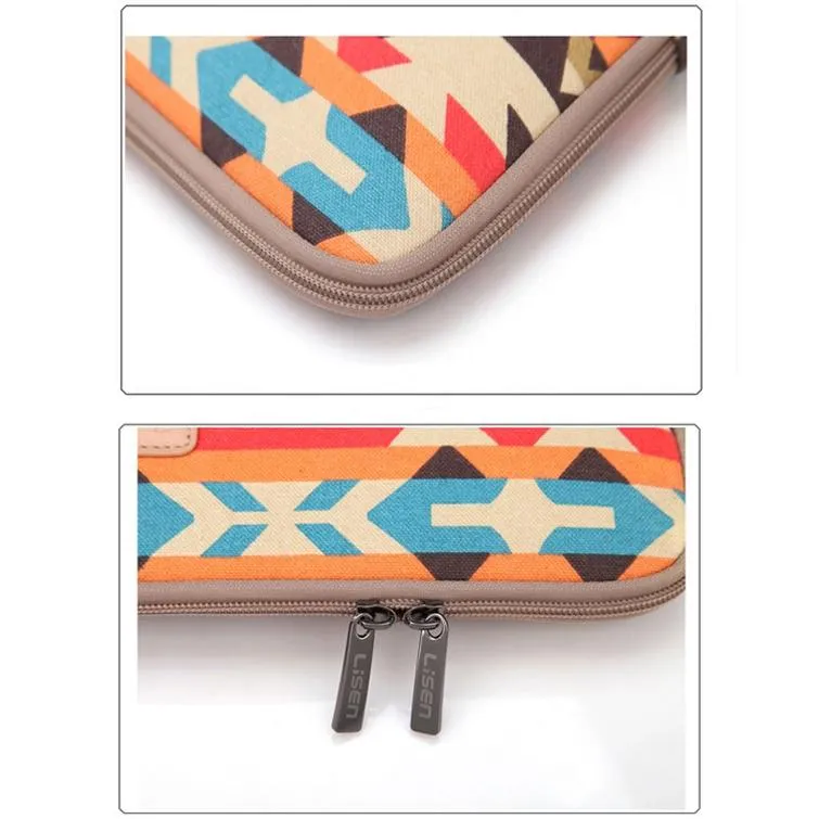 12 Inch Lingge Laptop Liner Bag - Pattern Design