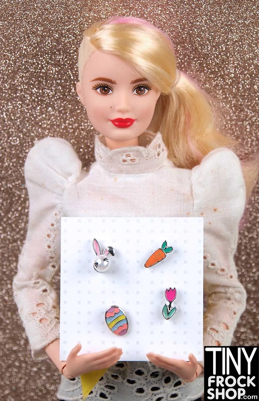 12" Fashion Doll Enamel Magnetic Brooch Sets by Pam Maness - More Styles!