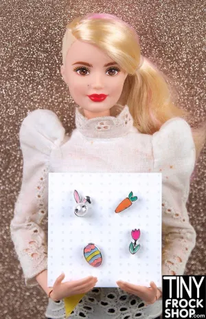 12" Fashion Doll Enamel Magnetic Brooch Sets by Pam Maness - More Styles!