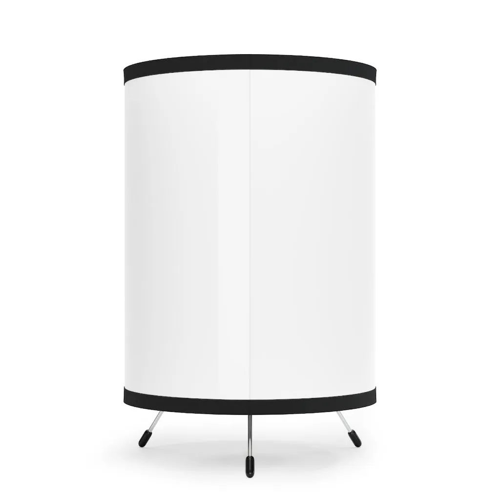 Angetapir Tripod Lamp with High-Res Printed Shade, US/CA plug