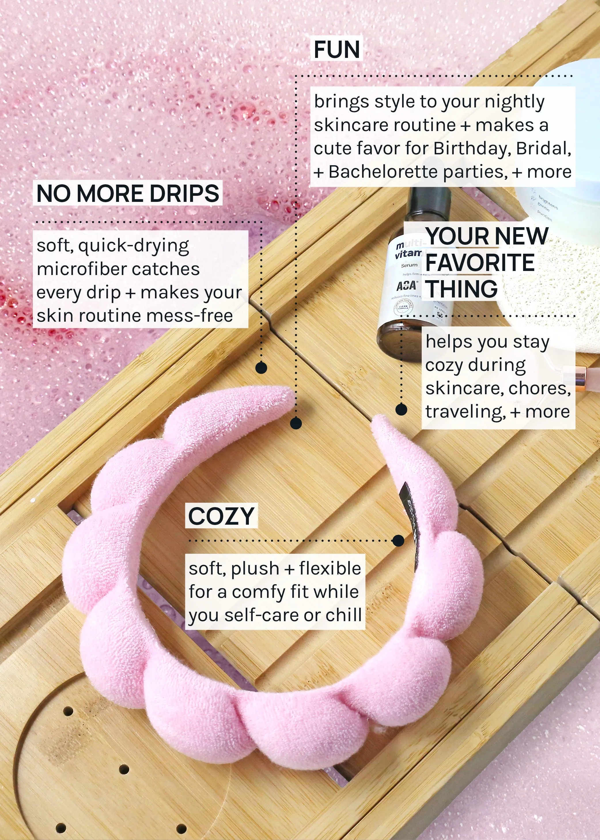 AOA Bubble Spa Headband