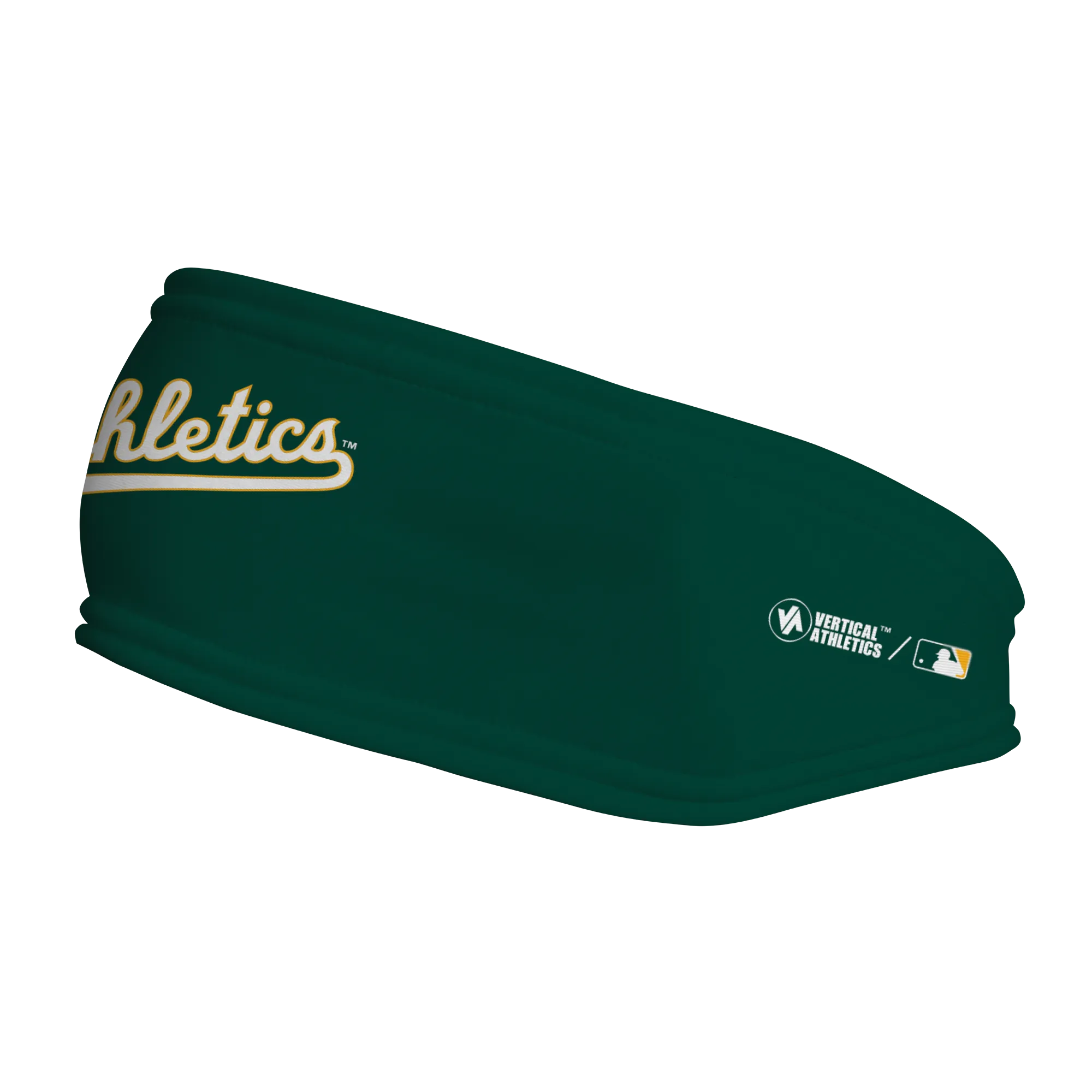 A's Fleece Headband: Wordmark
