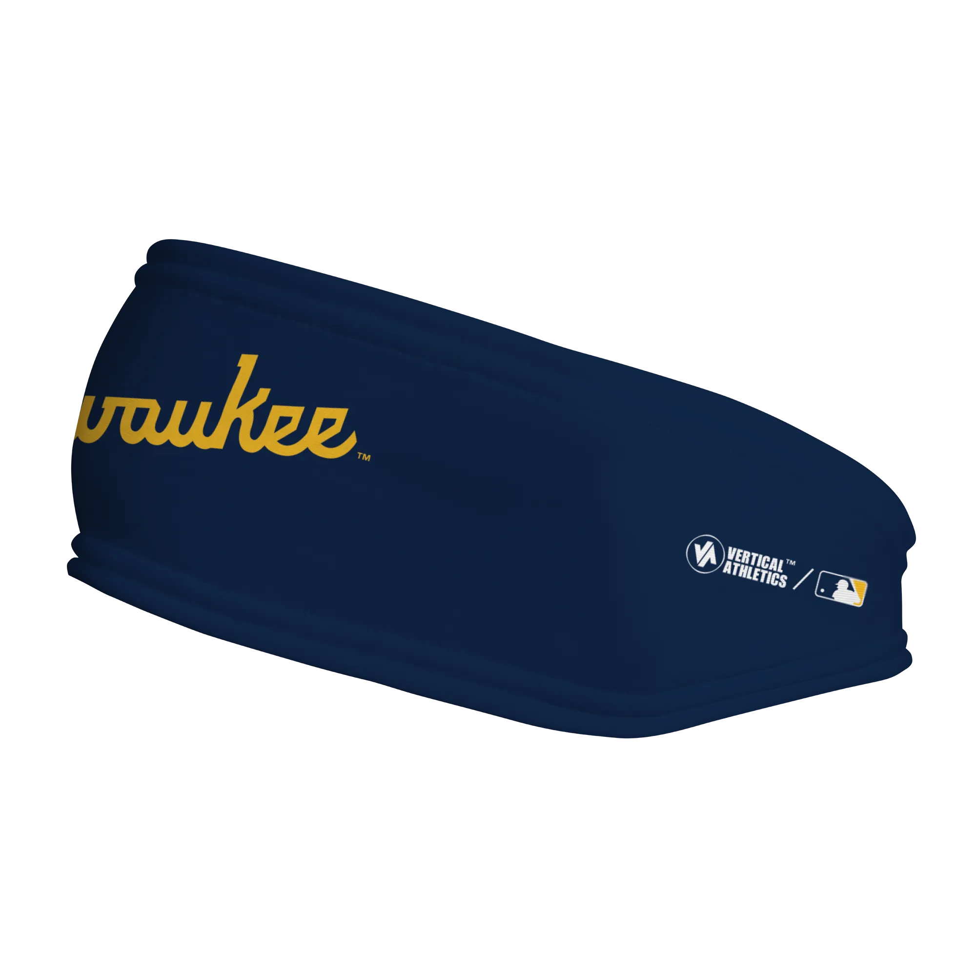 Brewers Fleece Headband: Wordmark