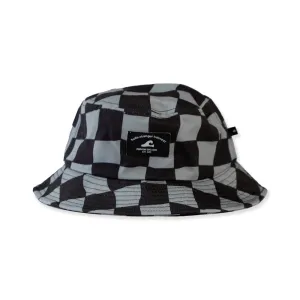 BUCKET HAT - Black Check