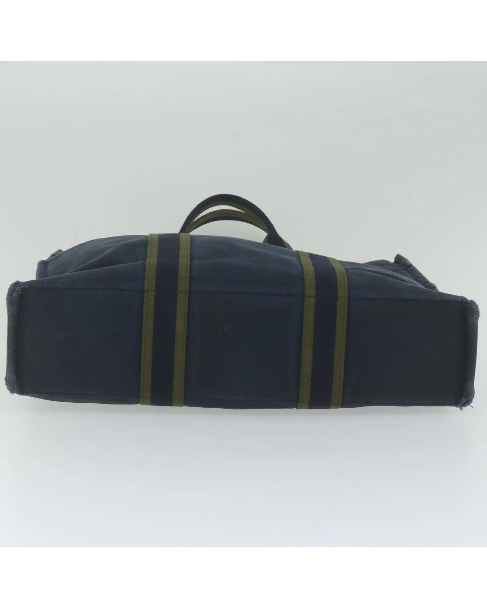 Canvas Navy Tote Bag with Accessories - CD Rank