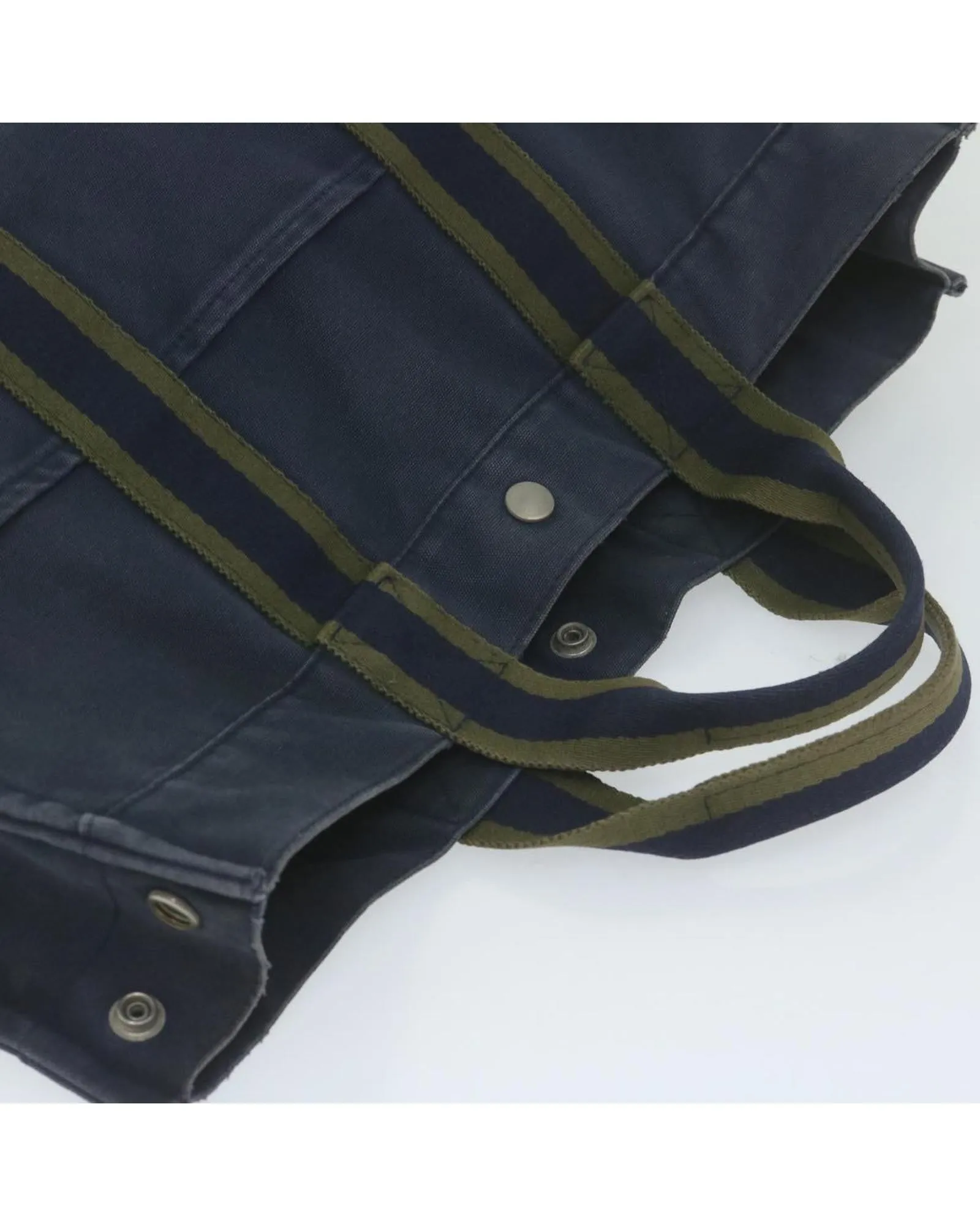 Canvas Navy Tote Bag with Accessories - CD Rank