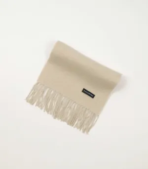 Champagne Beige Cashmere Scarf