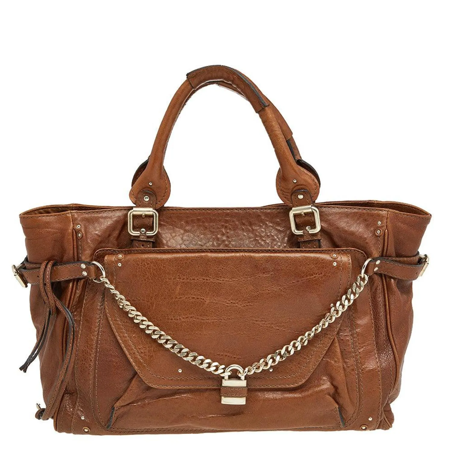 Chloe Leather Paddington Capsule Tote
