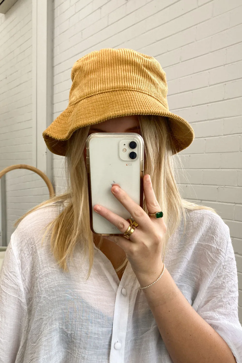 Cord Bucket Hat