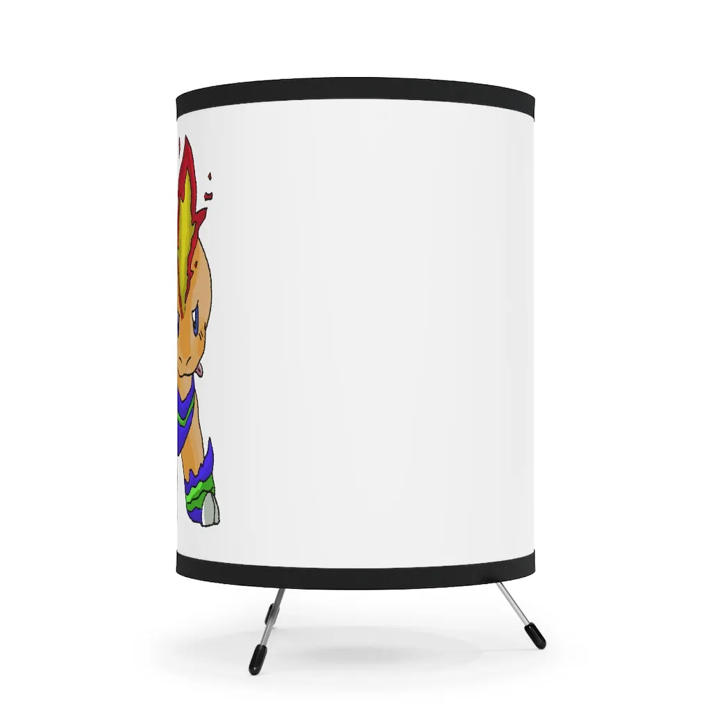 Corteness Tripod Lamp with High-Res Printed Shade, US/CA plug
