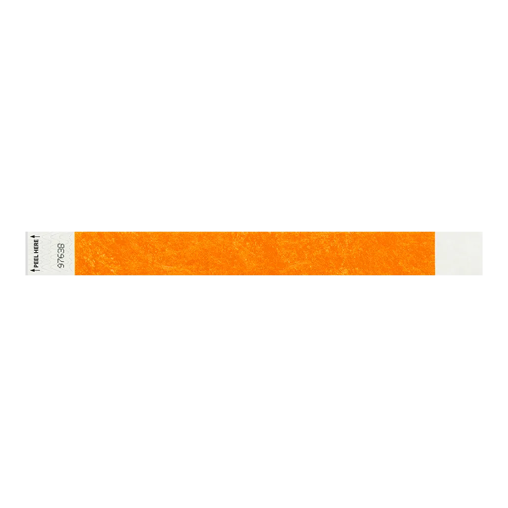 Custom 1" Tyvek Tab Free Tyvek Wristbands