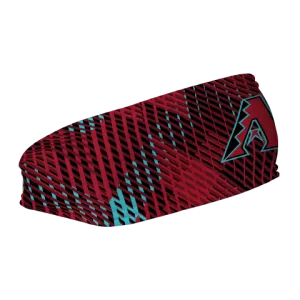 Diamondbacks Fleece Headband: Sport Plaid