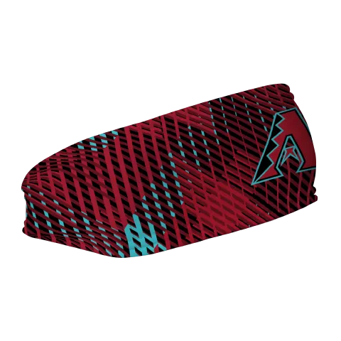 Diamondbacks Fleece Headband: Sport Plaid