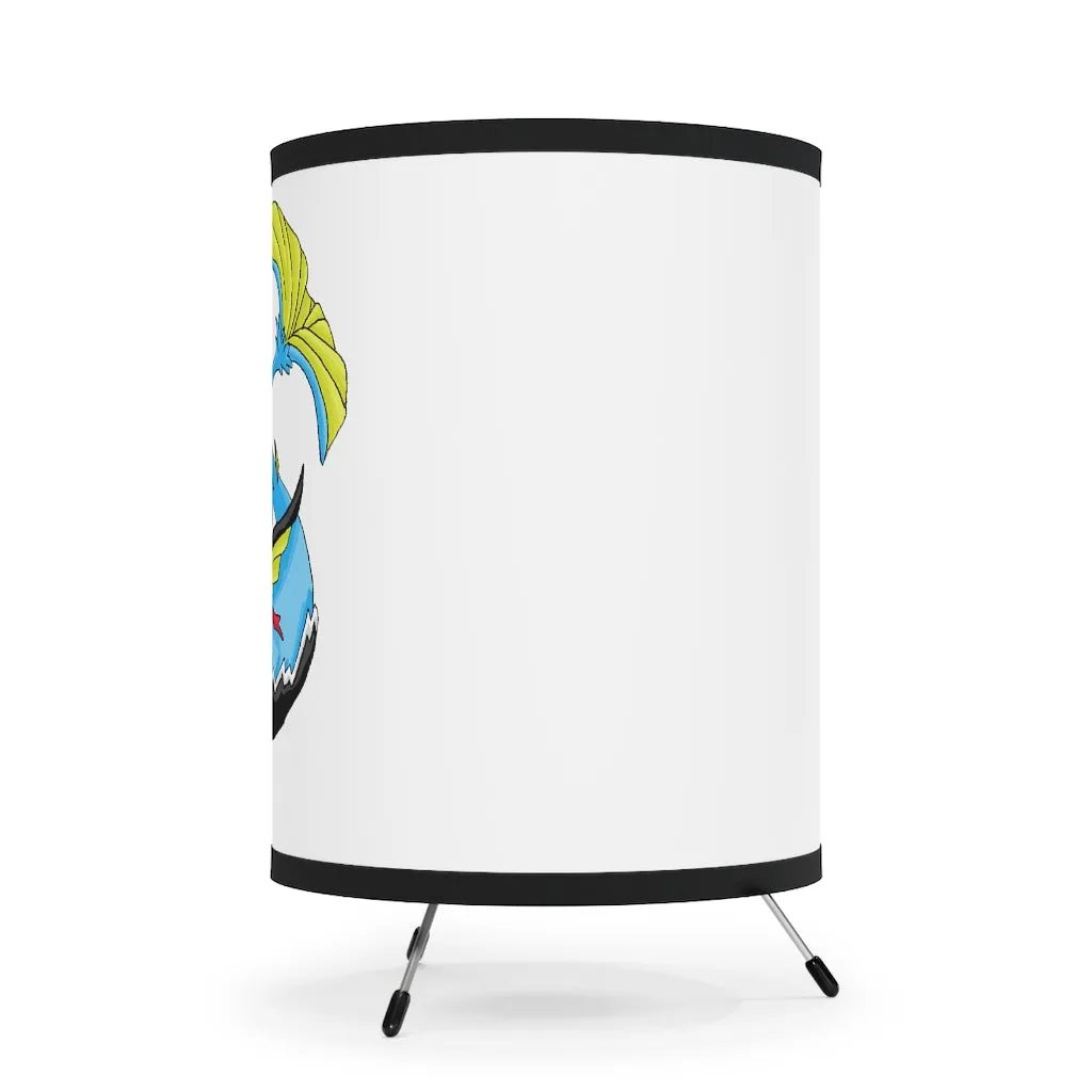 Dragonir Tripod Lamp with High-Res Printed Shade, US/CA plug