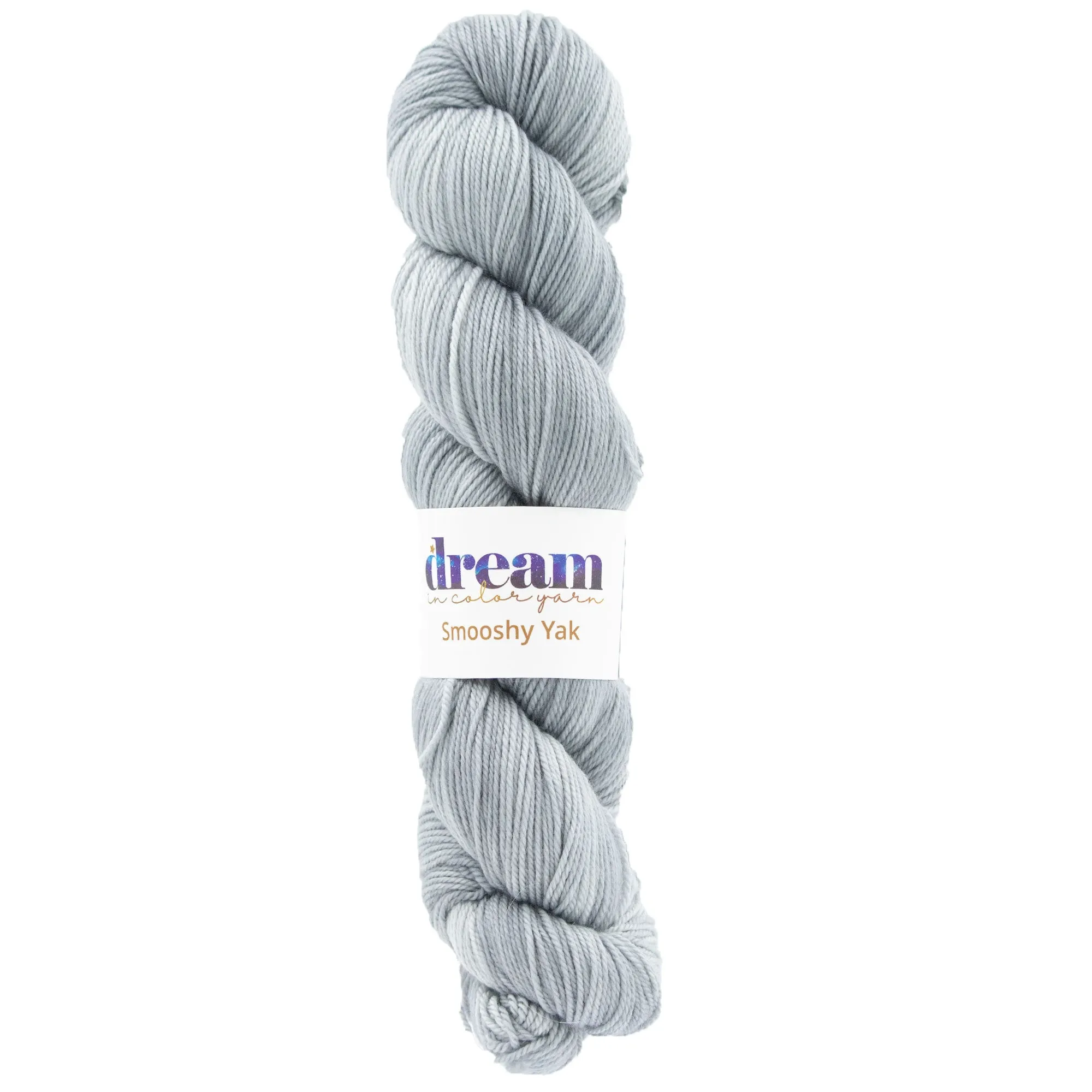 Dream in Color Smooshy Yak Yarn - Grey Tabby