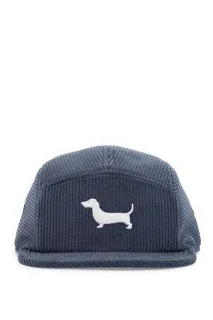 Embroidered Velvet Baseball Cap