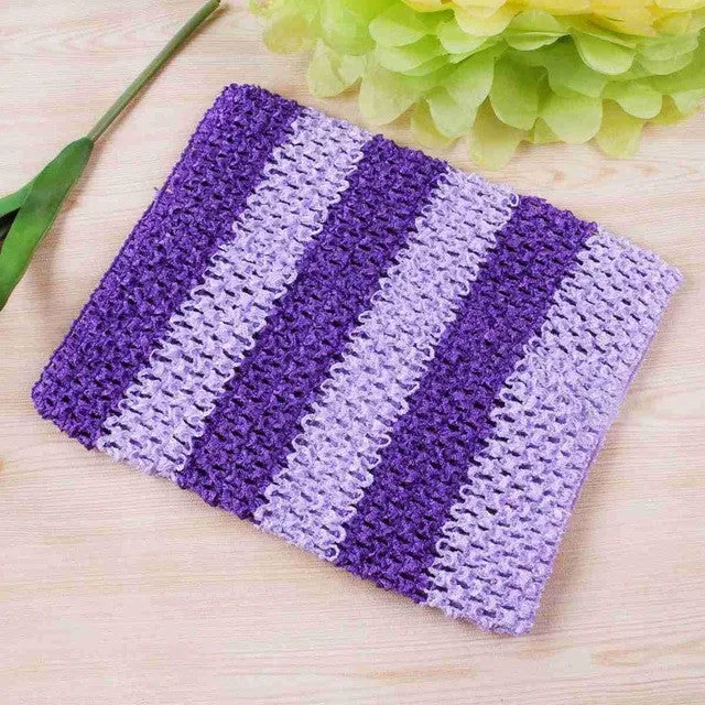 FENGRISE 20X23cm Tulle Spool Tutu Crochet Chest Wrap Tube Tops Apparel Sewing Knit Fabric Girl Birthday Gifts Headbands Skirt