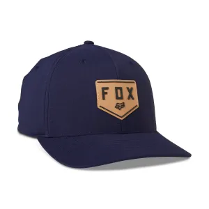 Fox Racing  Shield Tech Flexfit Baseball Hat Cap Lightweight Casual Nylon Navy