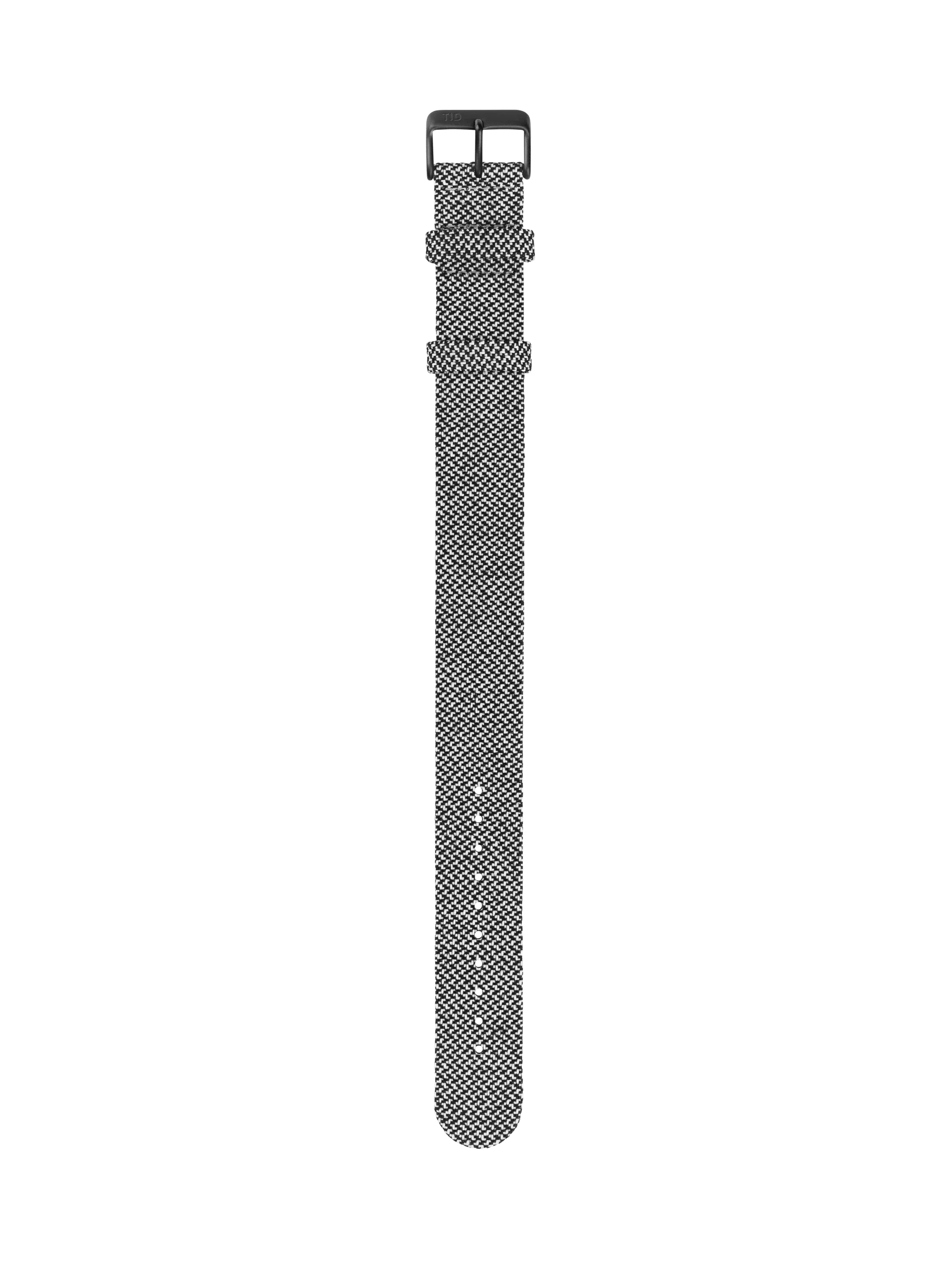 Granite Twain Strap with Black / Steel / Gold Buckle