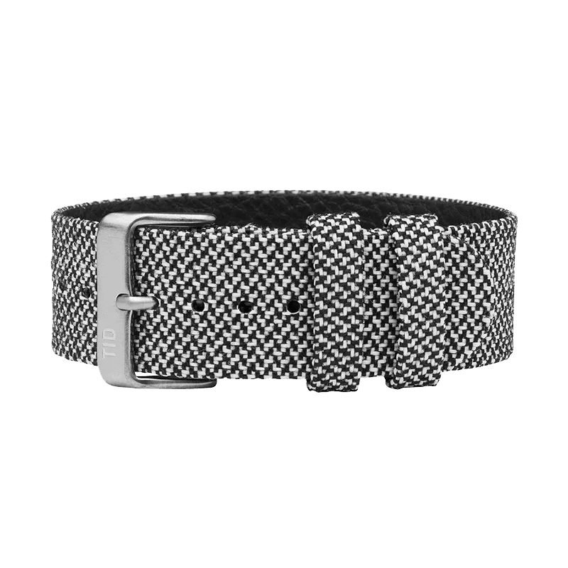 Granite Twain Strap with Black / Steel / Gold Buckle