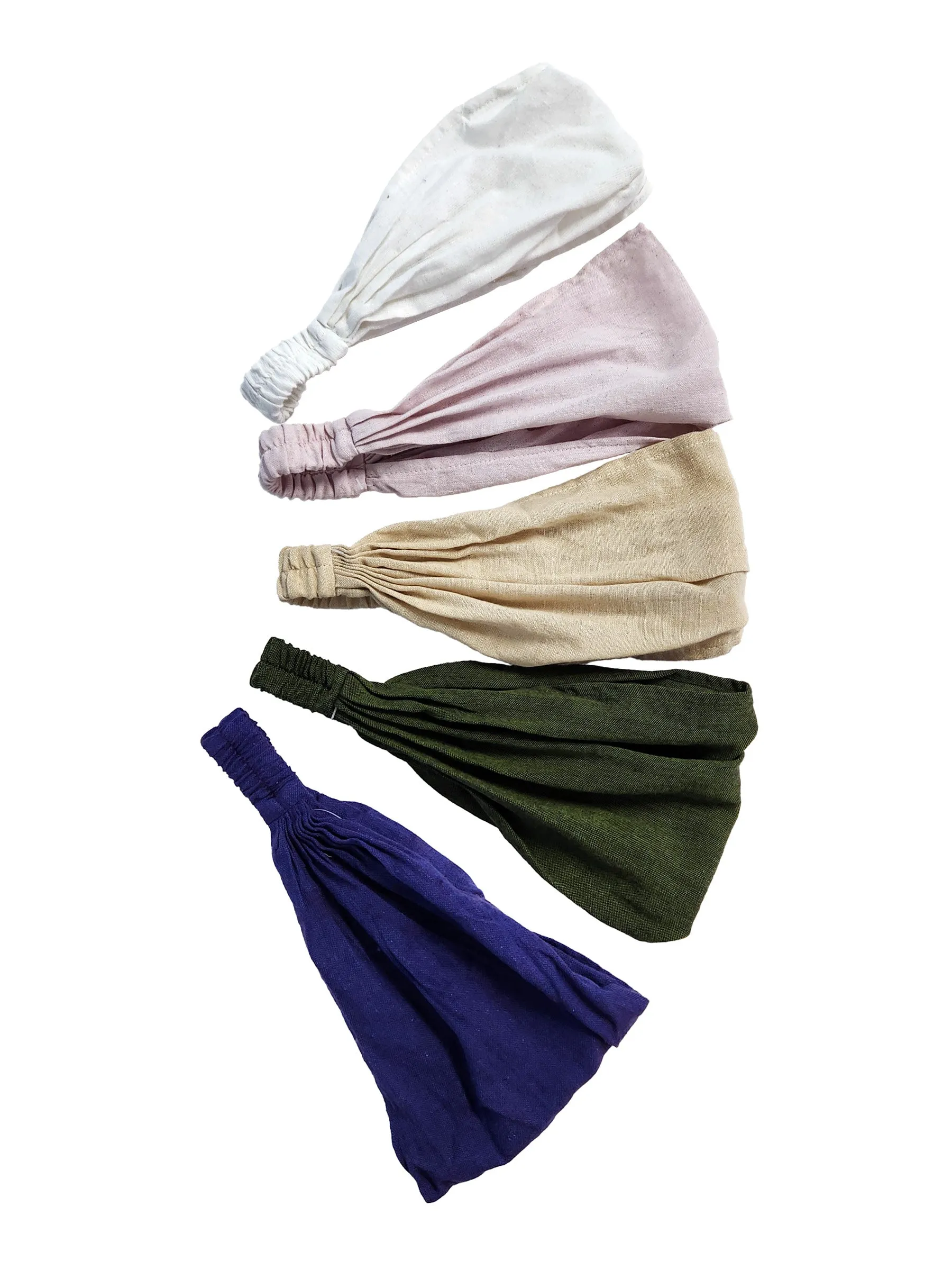 Headband Solid Color (Pack of 5)