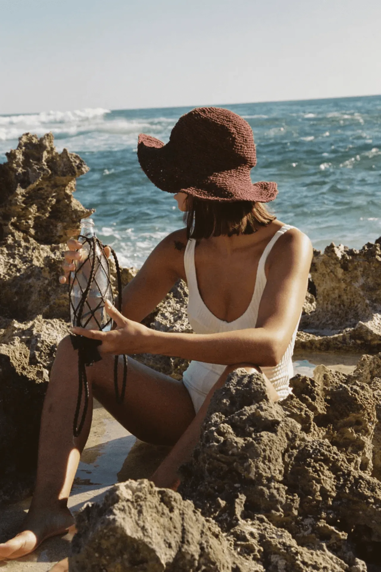 Hemp hat - merlot