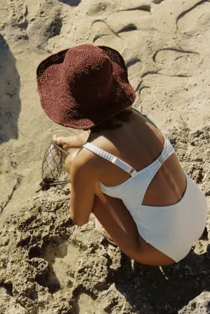 Hemp hat - merlot