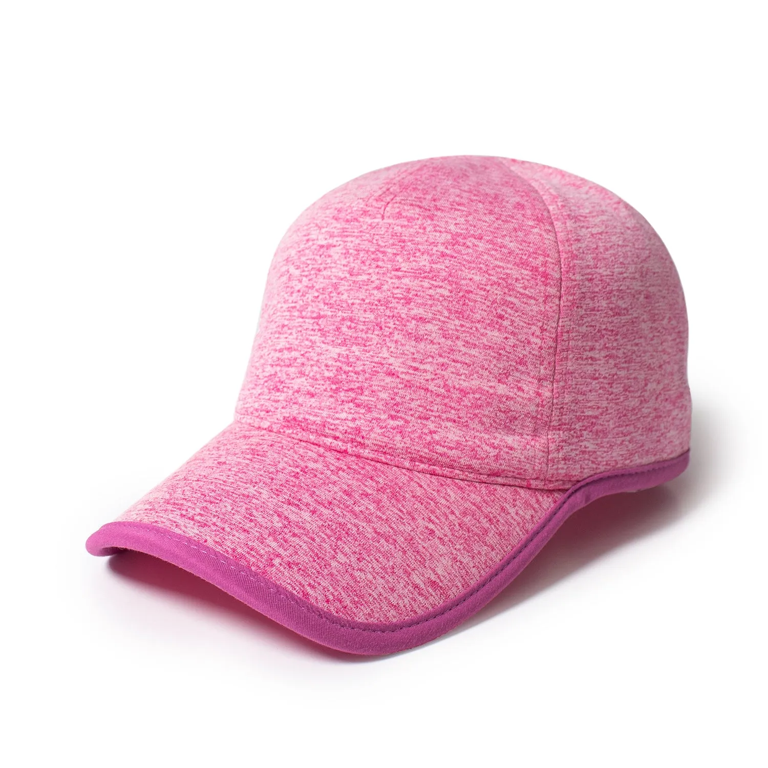 Jenny Flexible Active Heathered Ponytail Cap