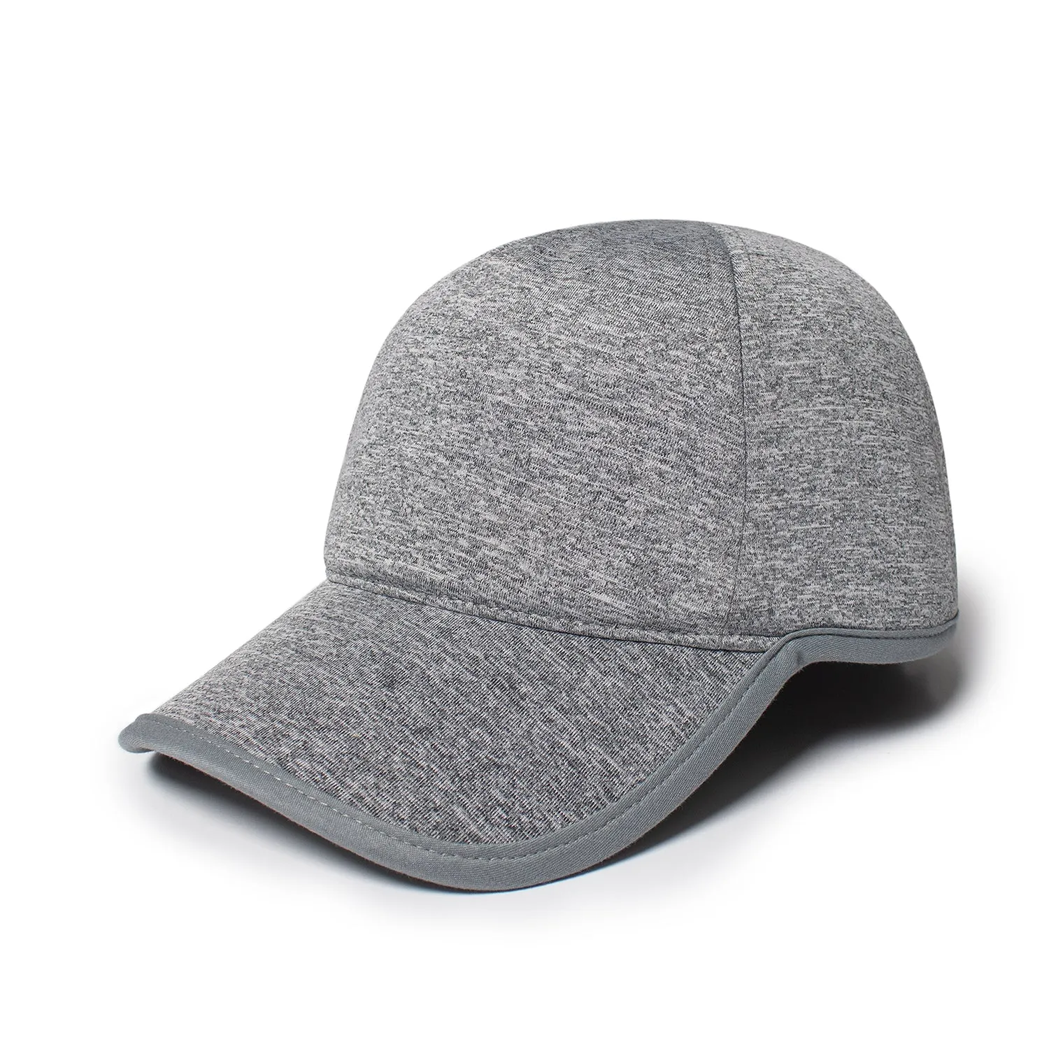 Jenny Flexible Active Heathered Ponytail Cap
