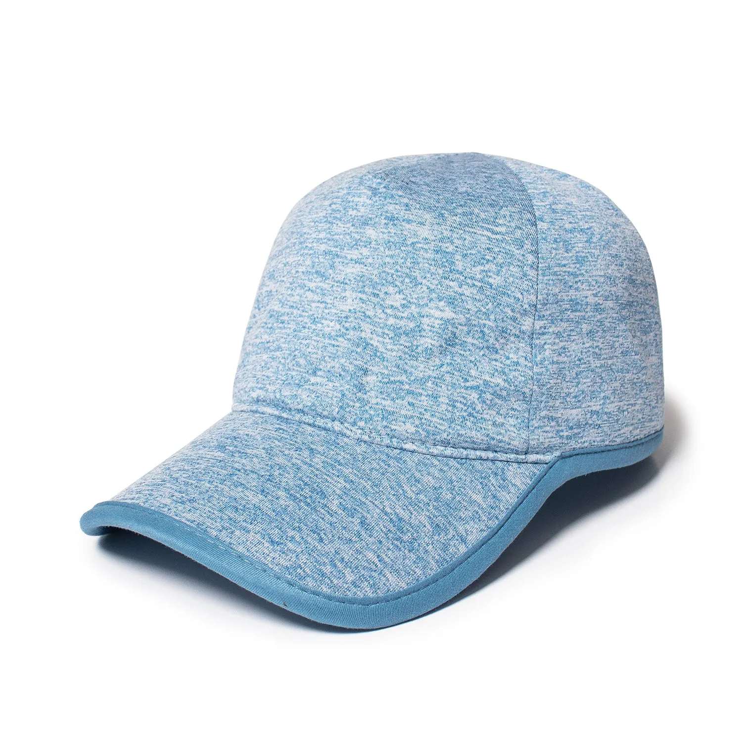 Jenny Flexible Active Heathered Ponytail Cap