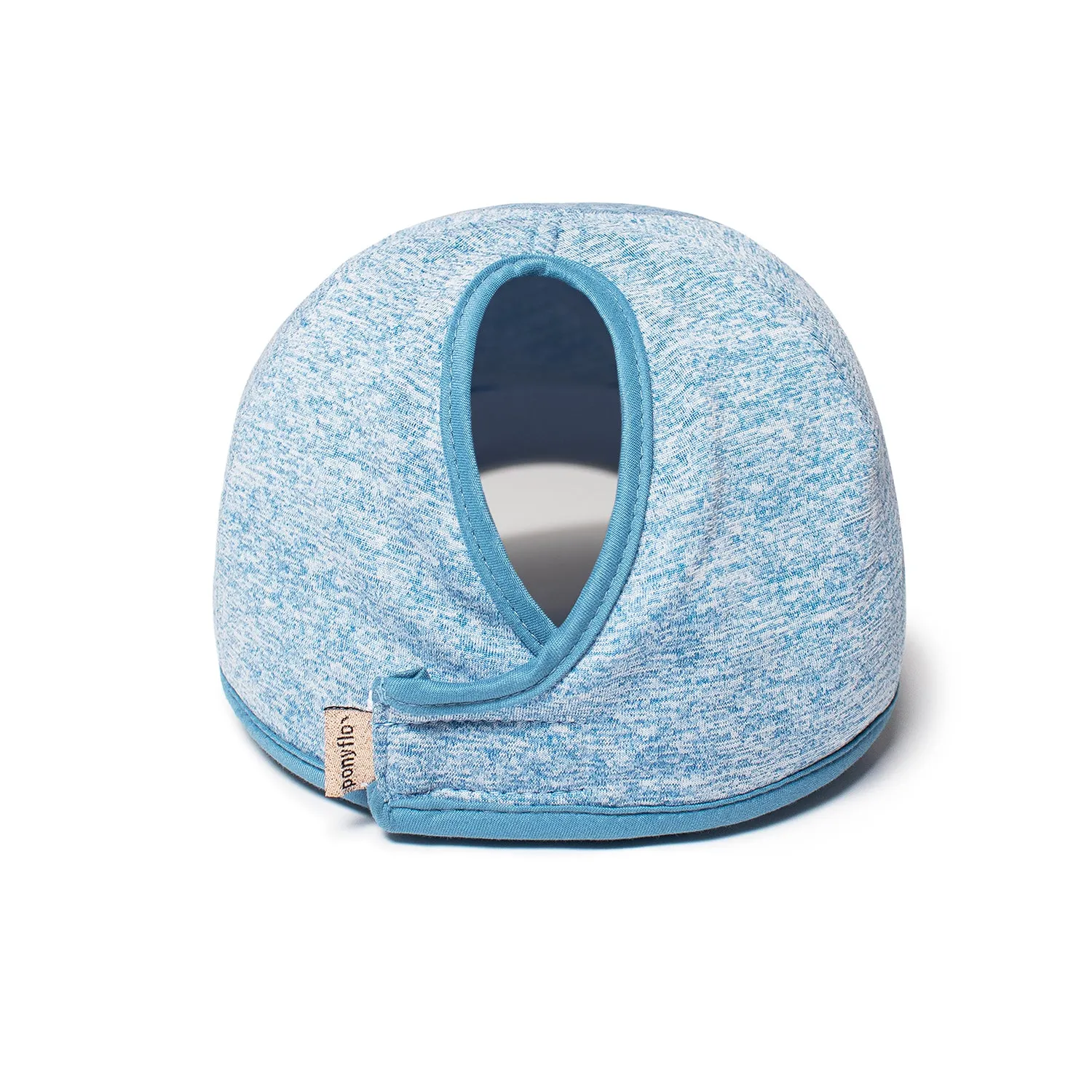 Jenny Flexible Active Heathered Ponytail Cap
