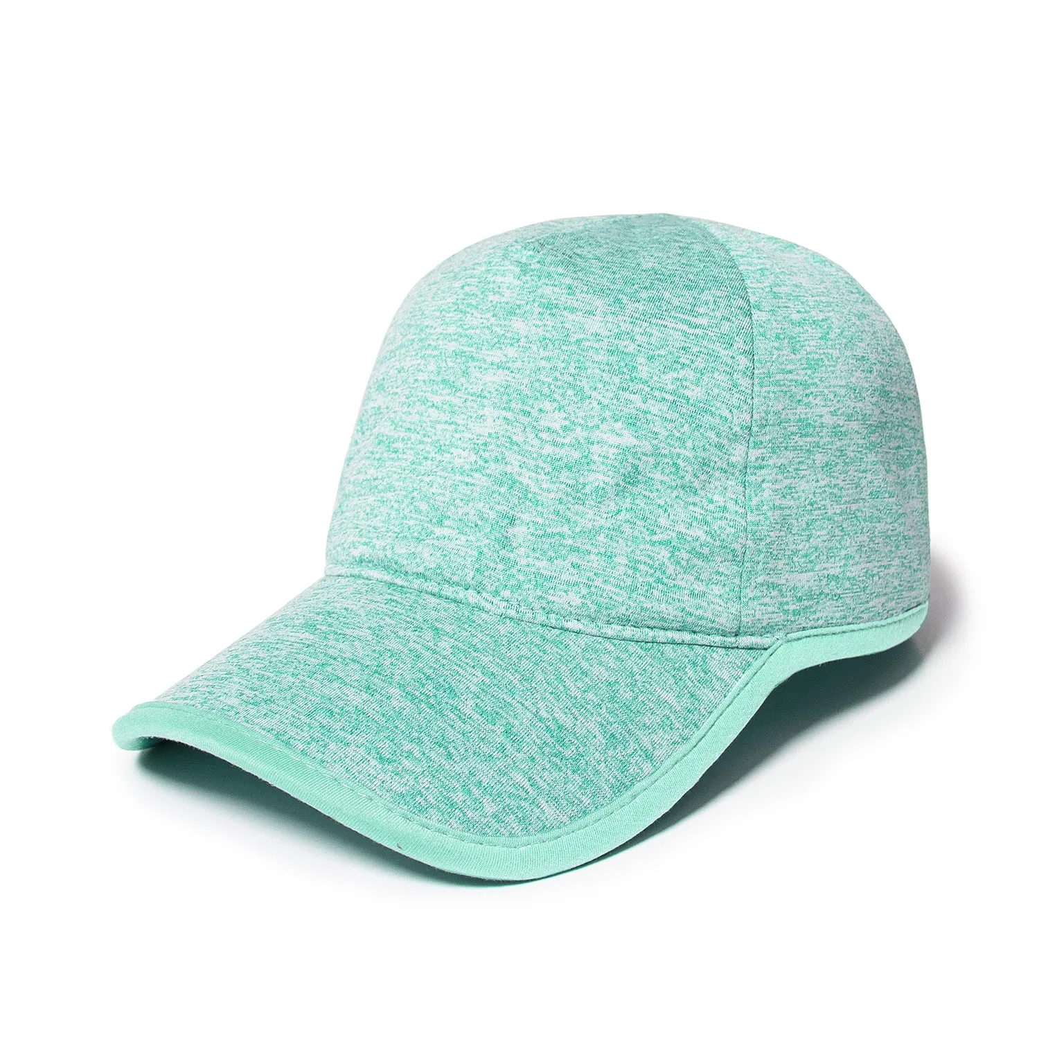 Jenny Flexible Active Heathered Ponytail Cap