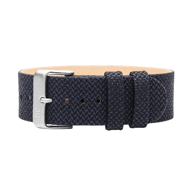 Lake Blue Strap with Black / Steel / Gold Buckle