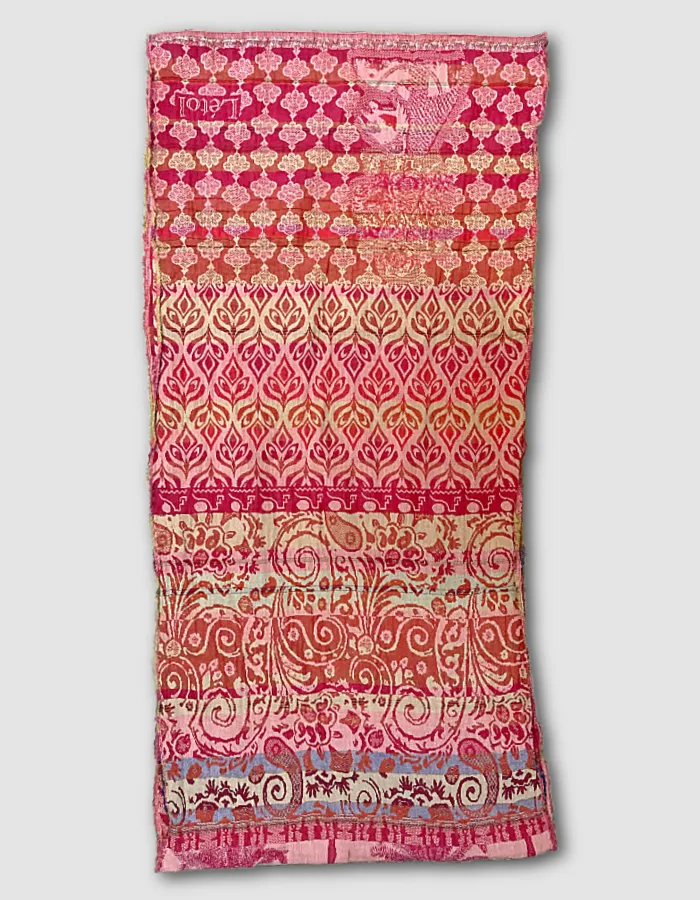 Letol Jacquard Amira Scarf in Bubblegum