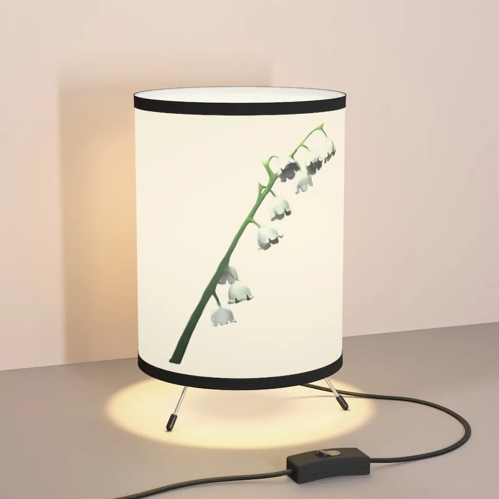 Lilly Tripod Lamp with High-Res Printed Shade, US/CA plug