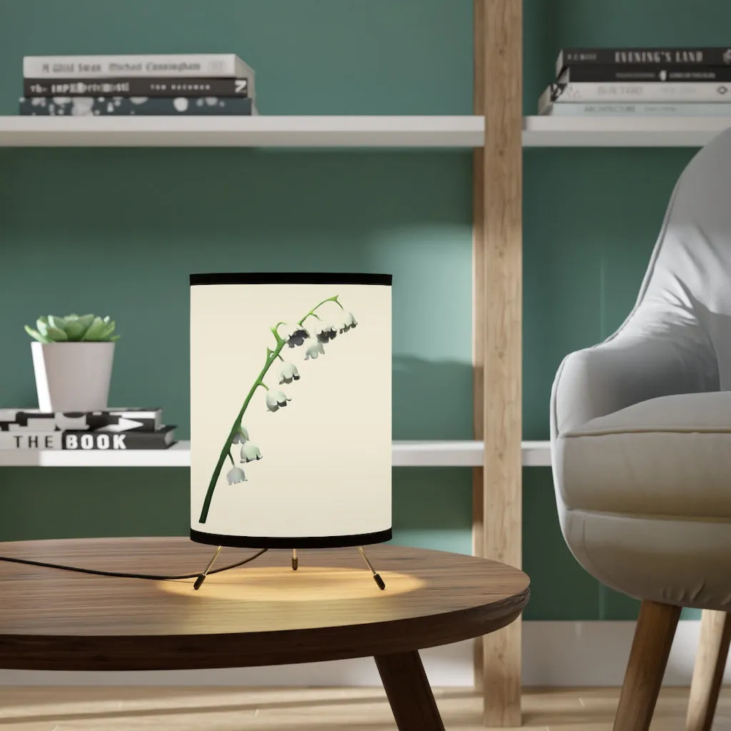 Lilly Tripod Lamp with High-Res Printed Shade, US/CA plug