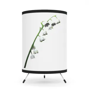 Lilly Tripod Lamp with High-Res Printed Shade, US/CA plug