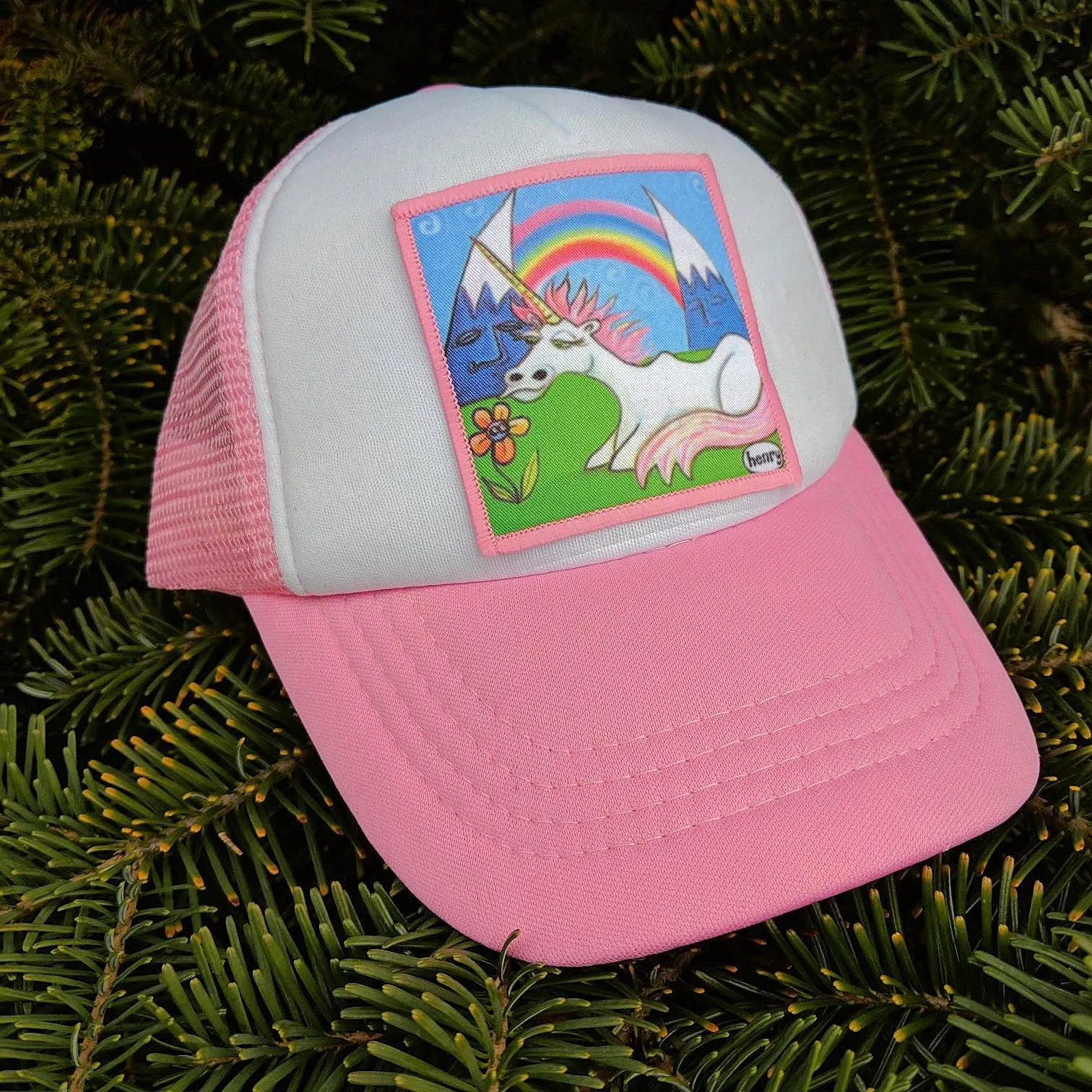 Little Henry Unicorn Trucker Hat