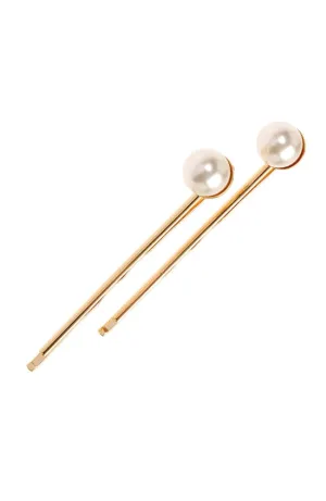 Little Pearl Bobby Pin Pair