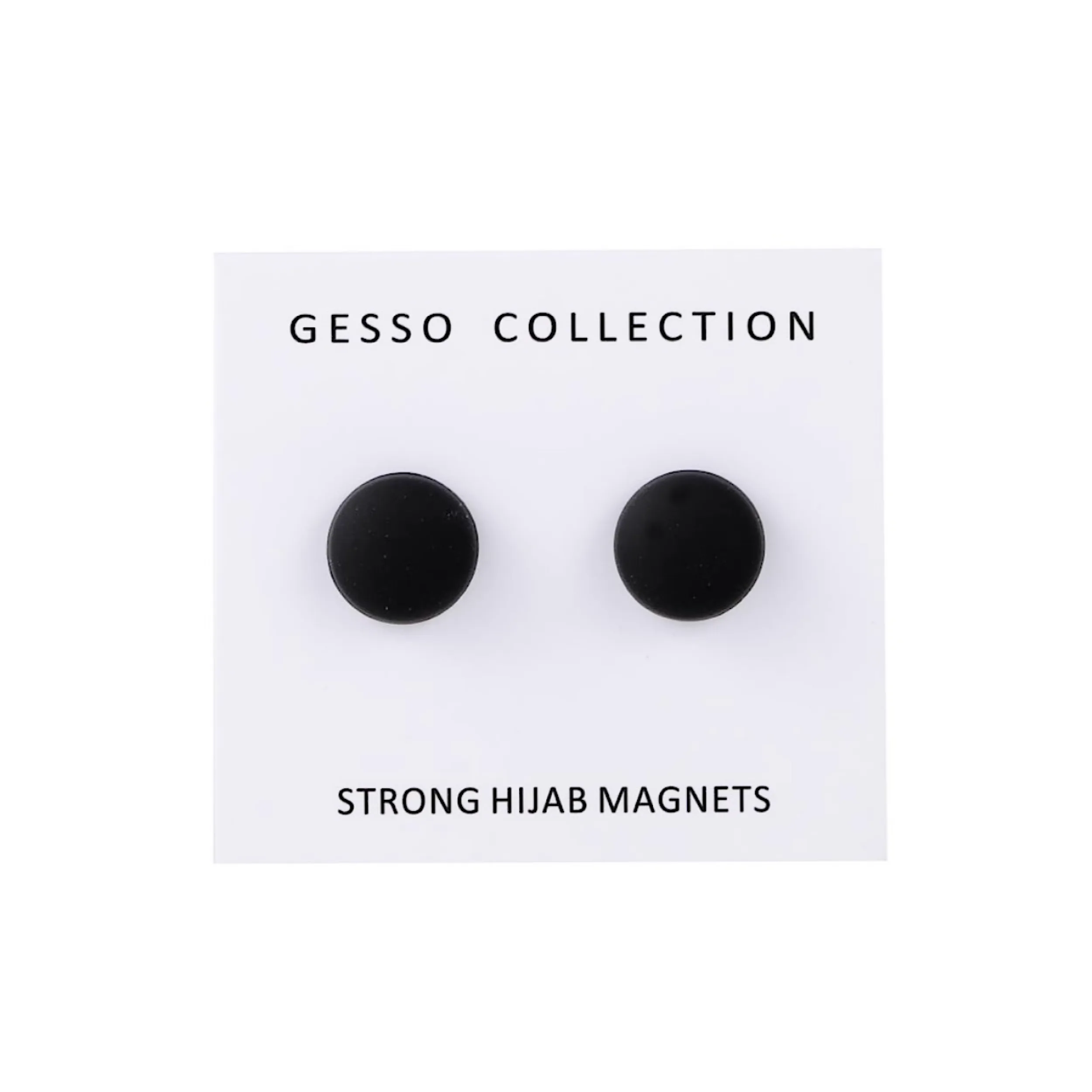 MATTE MAGNET PINS BLACK