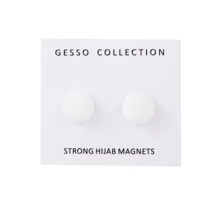MATTE MAGNET PINS WHITE