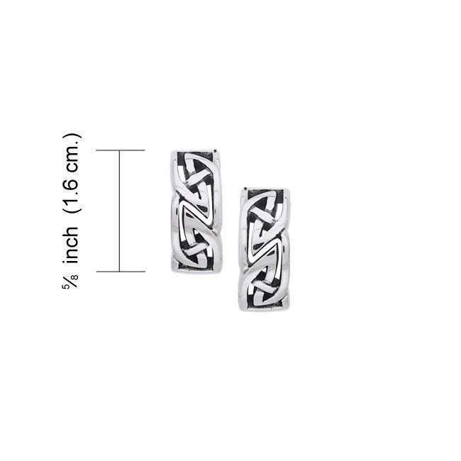 Modern Celtic Knot Earrings TER994