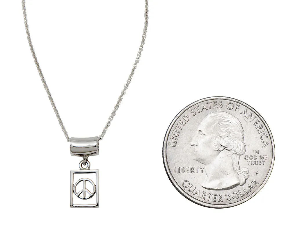 Modern Peace Tile Earring Charms