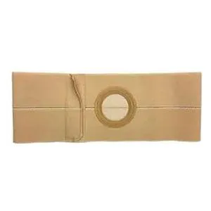 Nu-Form Beige Support Belt Prolapse Strap 2-7/8" x 3-3/8" Center Belt Ring 5" Wide 32" - 35" Waist Medium