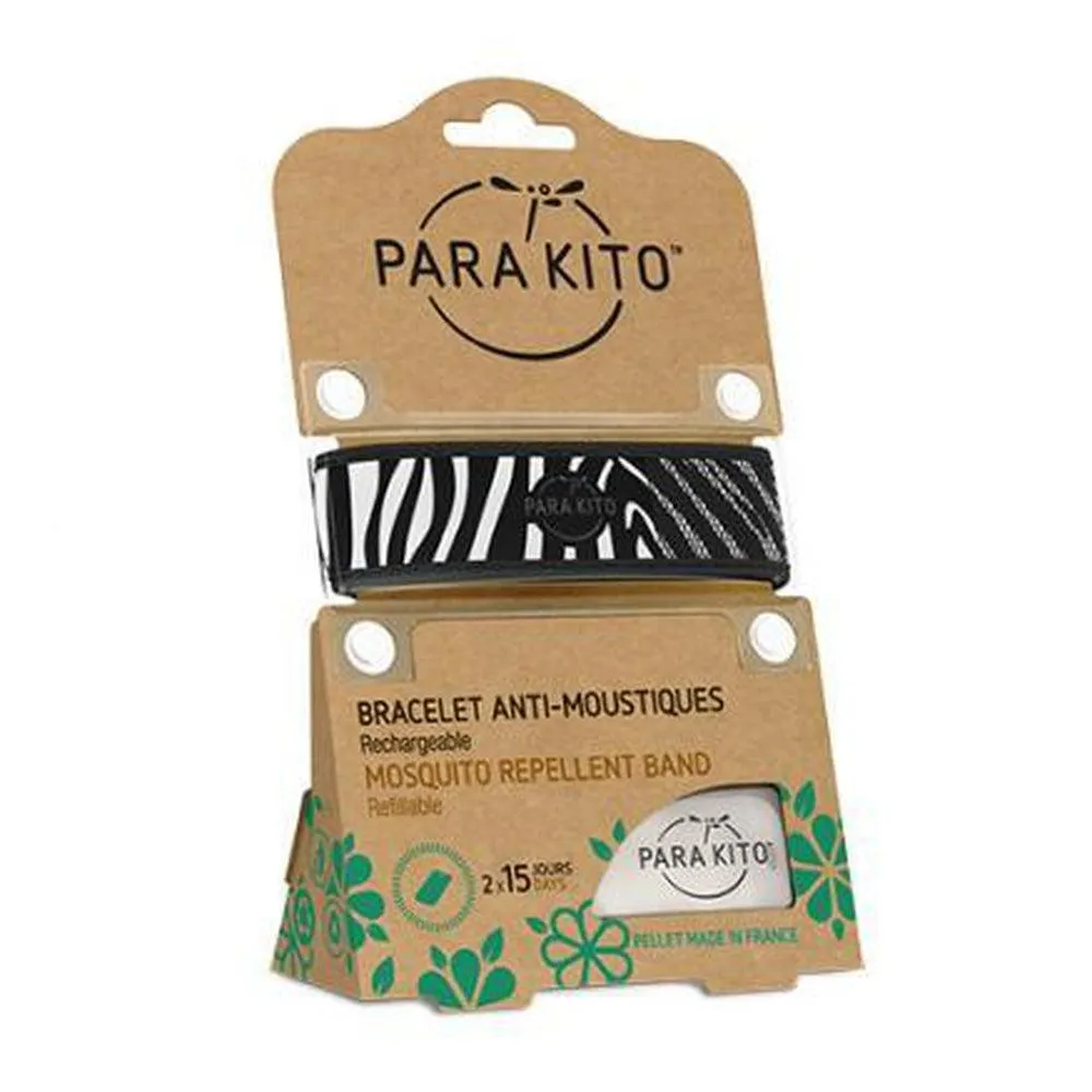 PARAKITO Wristband - Zebra