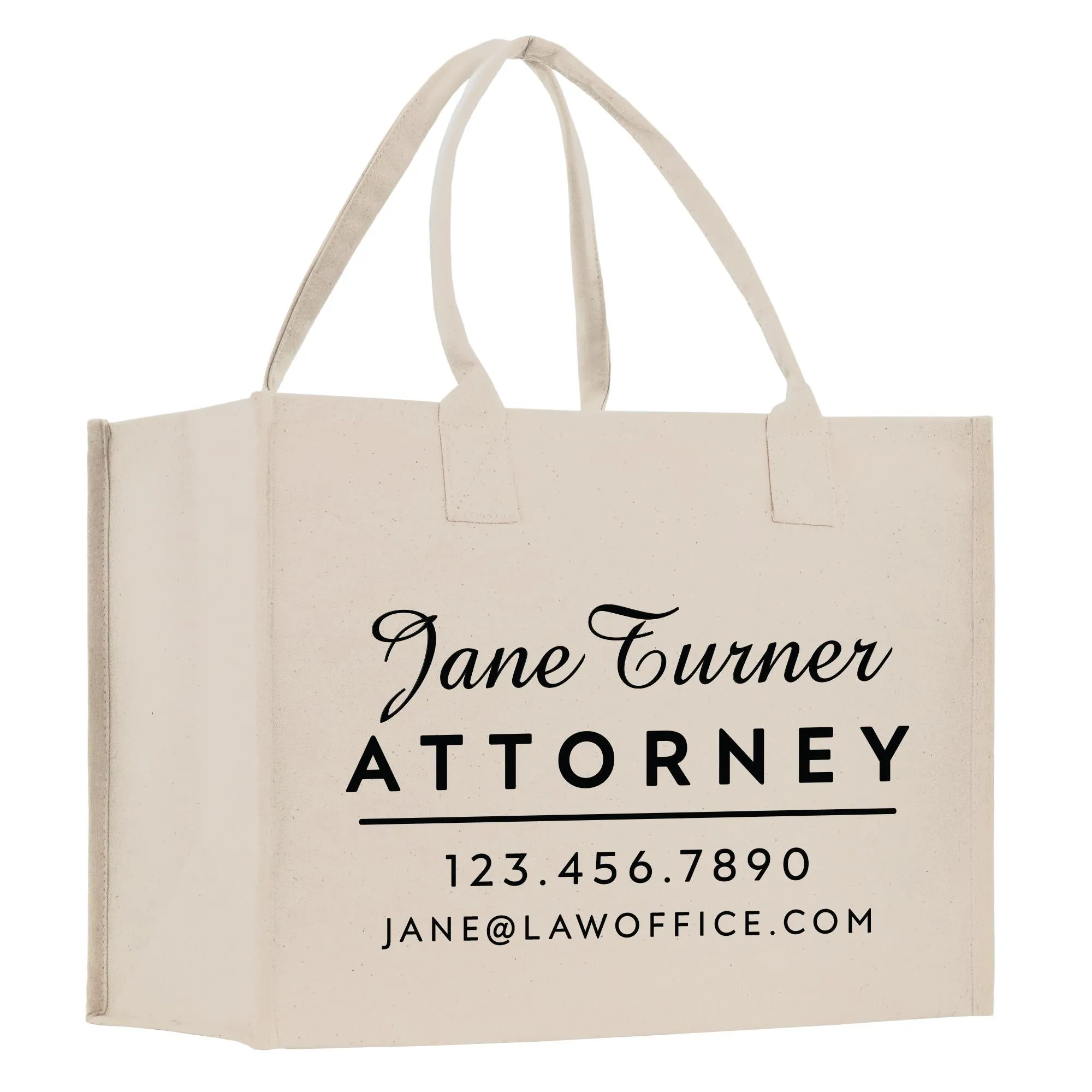 Personalized Lawyer Cotton Canvas Tote Bag Custom Attorney Tote Law Student Gift Bag Lady Justice Tote Paralegal Gift Bag for Her (LAWT1006)