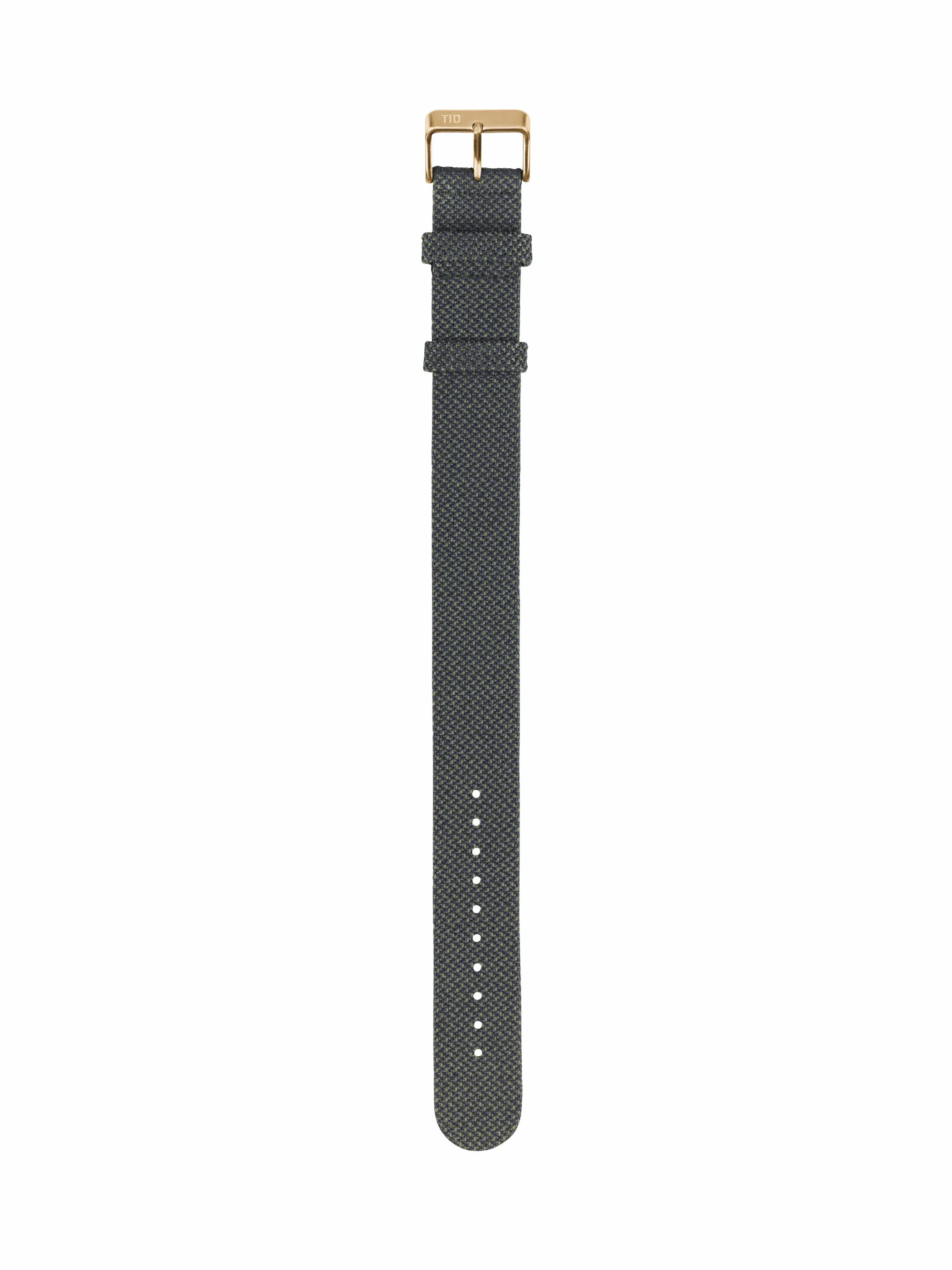 Pine Twain Strap with Black / Steel / Gold Buckle