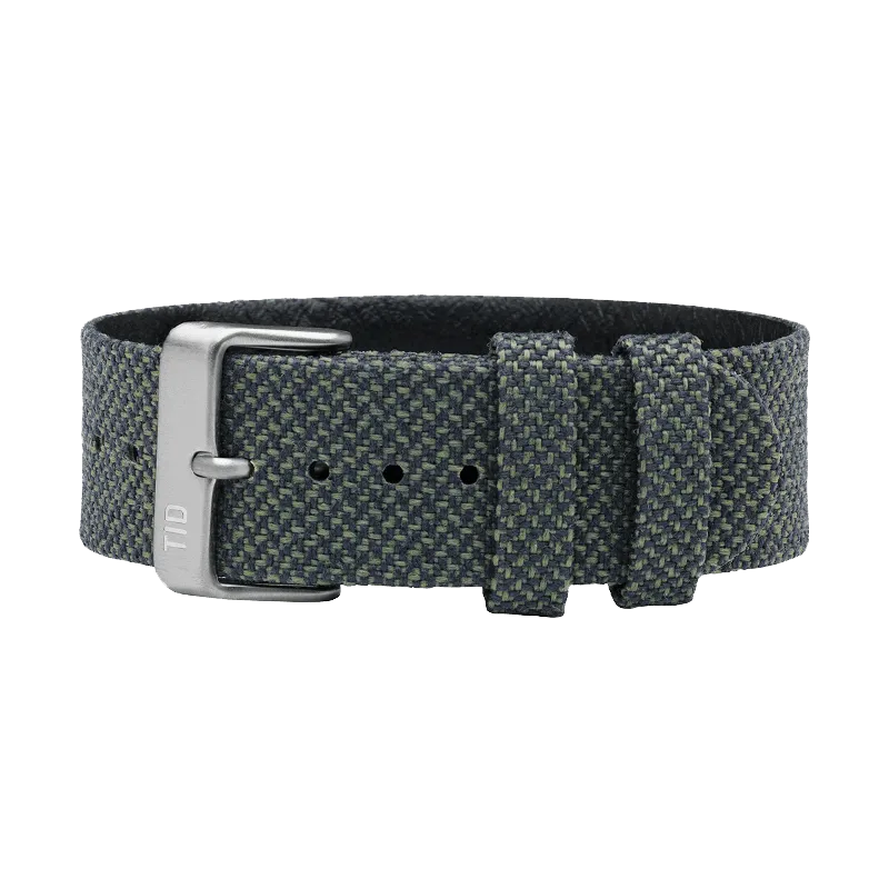 Pine Twain Strap with Black / Steel / Gold Buckle